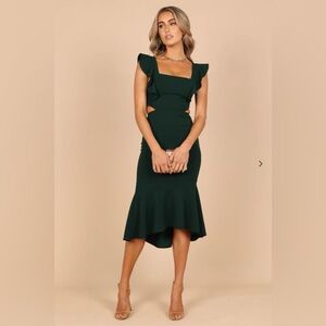 Green Wedding Guest Dress